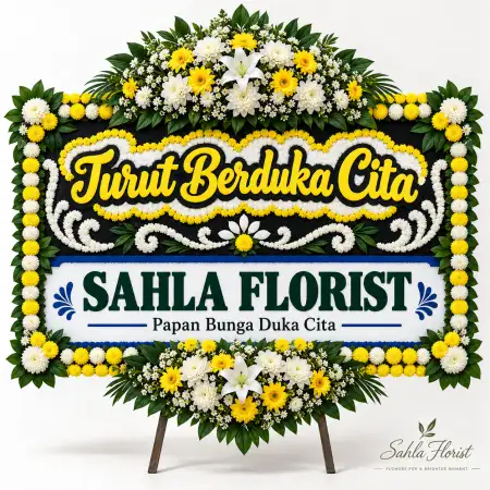 Papan Bunga Duka Parongpong